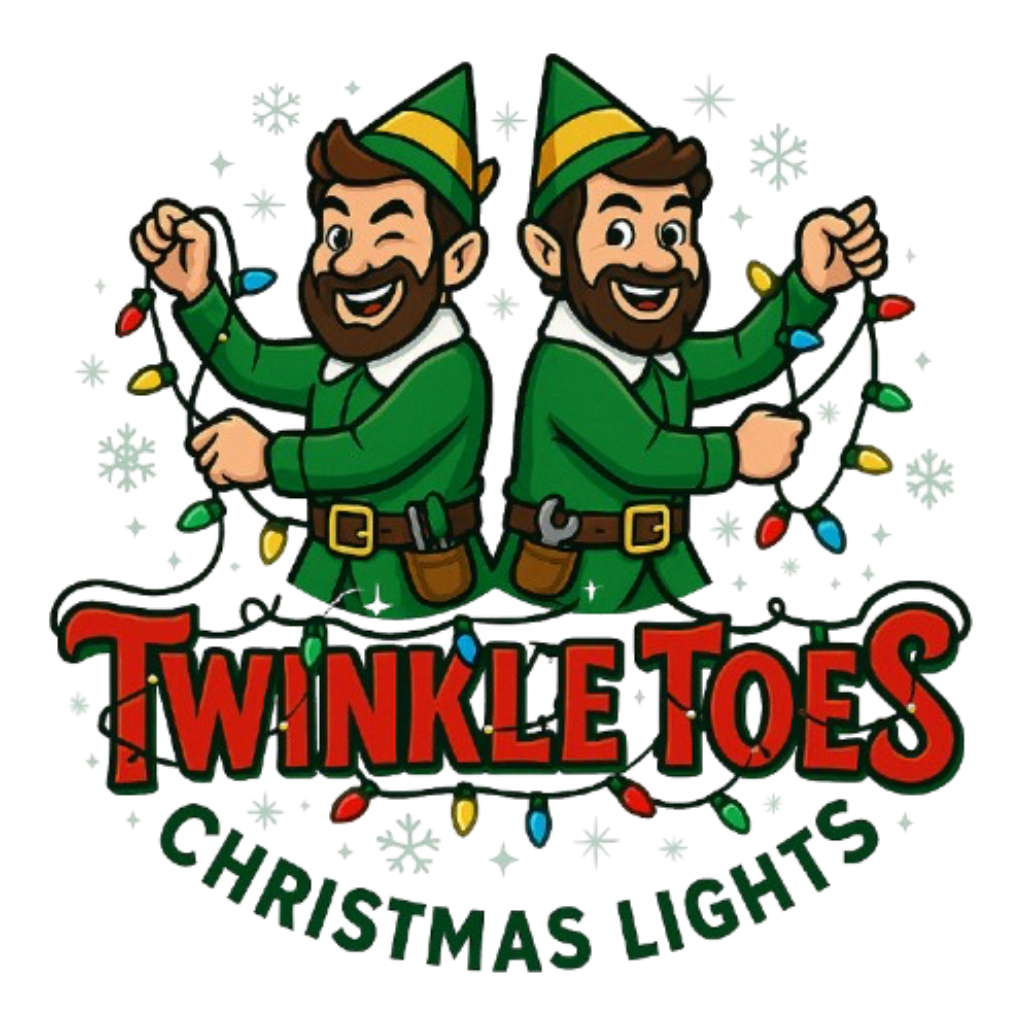 Twinkle Toes Christmas Lights Logo